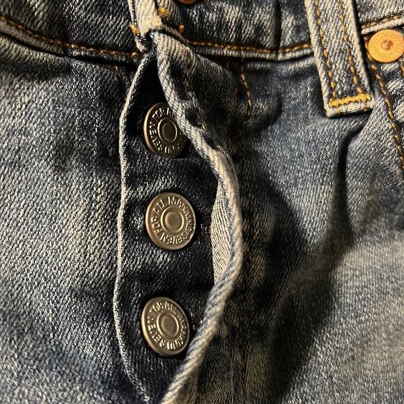 7 for All Mankind Josefina Skinny Button Fly Ankle Jeans Size 24 - Picture 10 of 12